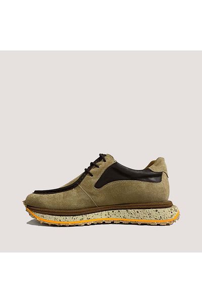 LUCIANO BELLINI 8005 Premium Men's Casual Shoes - Mink - 43