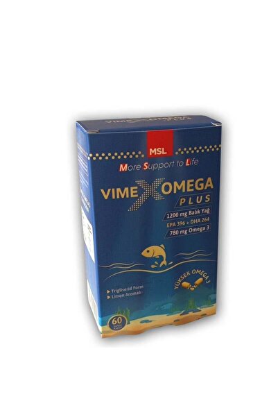 MSL كبسولات فيمكس أوميغا بلس 60 قطعة