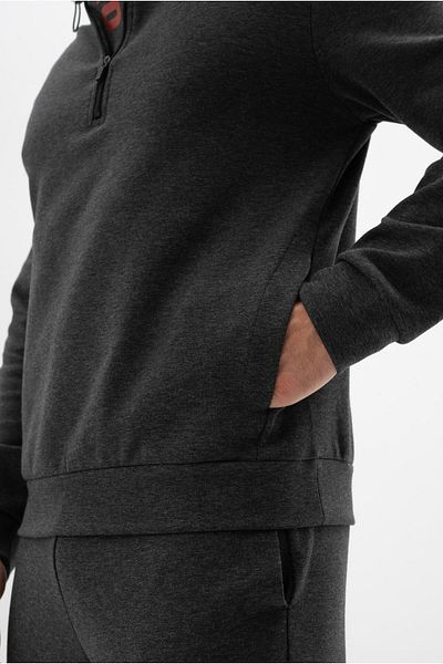 Arma Hanorac gri pentru bărbați, slim fit, cu glugă K 26254987201