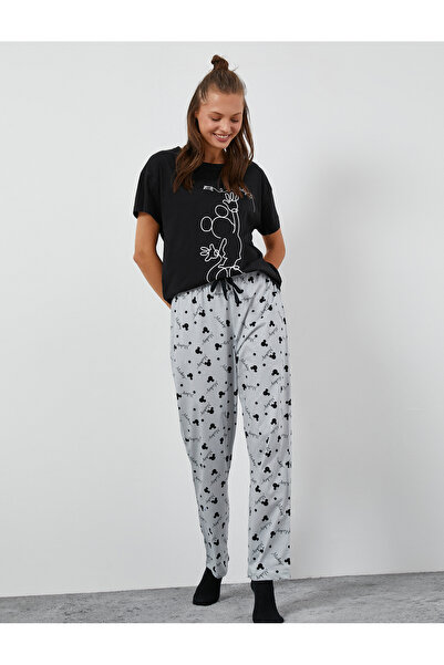 Koton Mickey Mouse nyomott pizsama szett