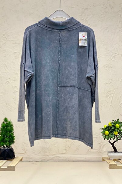 sahnemoda Однобортний светр з відкладним коміром, що прається