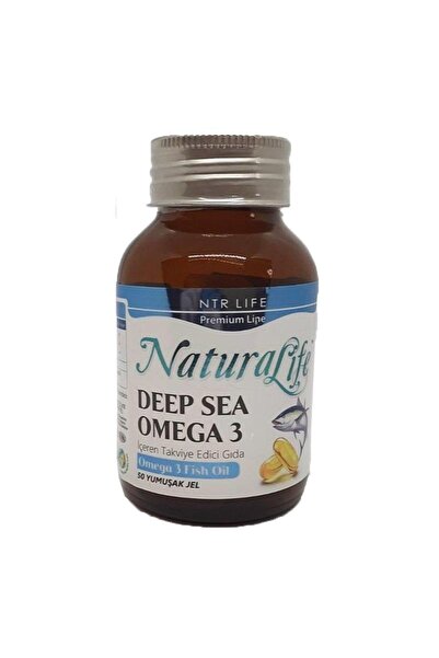 naturalife ناتورا لايف ديب سي أوميغا 3 زيت السمك 60 كبسولة هلامية