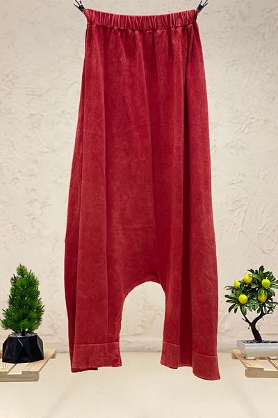 sahnemoda Washed Pocket Knitwear Shalwar Trousers