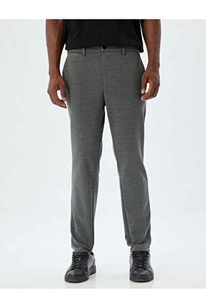 Koton Viscose Mixed Chino Pants - Pocket Detailed