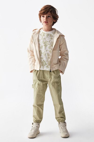 nk kids Nk Kids 46701-hooded Jacket 4/8 Cream