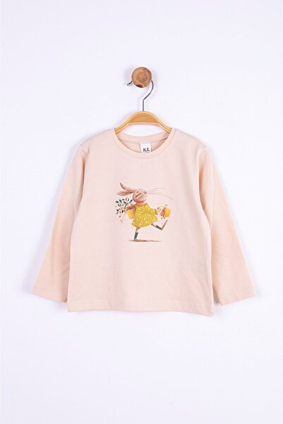 nk kids 35619-بلوزة تافان كريم 12/36
