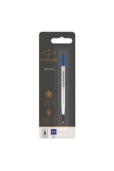 Parker Blue Blister Medium Roller Refill