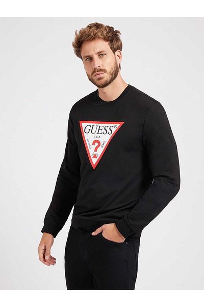 Guess Φούτερ - Χαλαρή εφαρμογή και κομψό σχέδιο