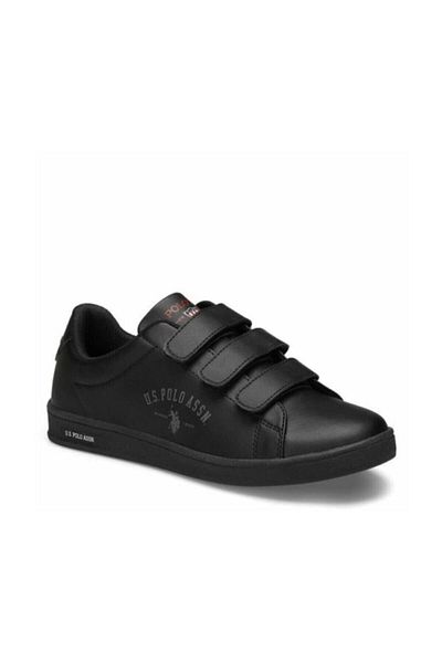 U.S. Polo Assn. Comfort Sole Lace-Up Casual Sneakers Black Sneaker