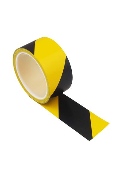 Nisma Yellow Black Bookmark Tape - 50X30, 6 Pieces