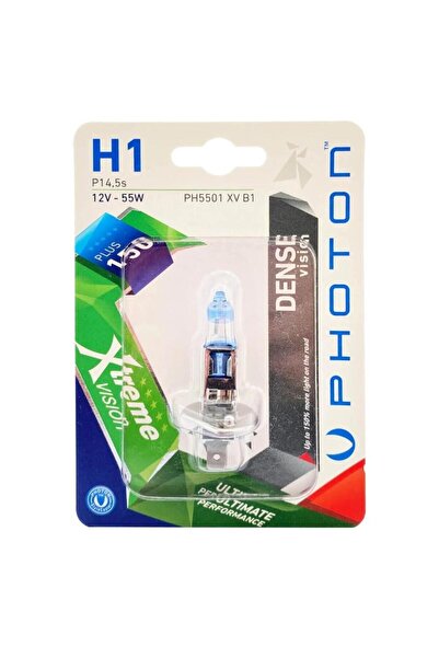 Photon H1 12v 55w Extreme Vısıon %150 Fazla Işık (TEKLİ BLİSTER) Ph5501 Xv B1