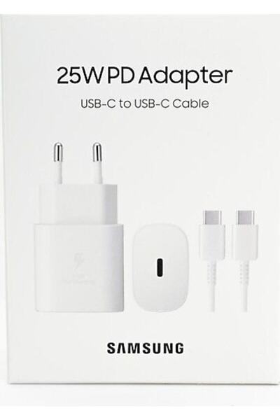 Samsung A73/a53/a33 25w Type-c Sarj Seti / Orjinal Adaptör + Kablo ( Türkiye Garantili)