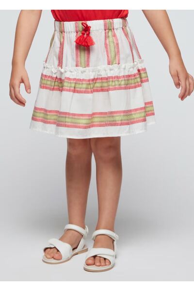 MAYORAL Girl's Skirt 3904-83 Red