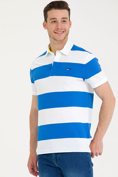 U.S. Polo Assn. Pánské tričko Polo Neck Saks 50263218 -Vr045