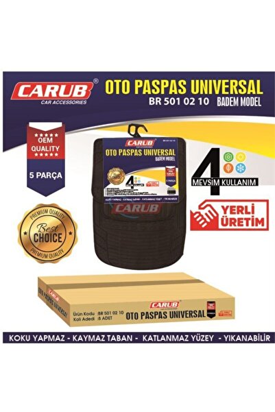 Carub Paspas Badem Model 5 Parça