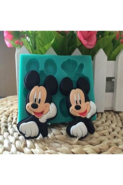 Genel Markalar Silikon Miki Mouse 2 Li Kalıp