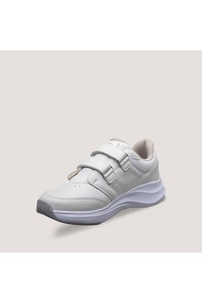 M.P. M.P 232-1307 Women's Velcro Casual Sneakers 40 White