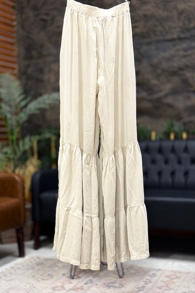 sahnemoda Штани з плісированими штанинами нижче коліна