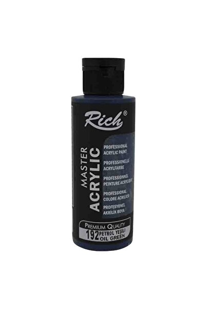 Rich Akr-120-192 Akrilik Boya 120 Cc Petrol Yeşili