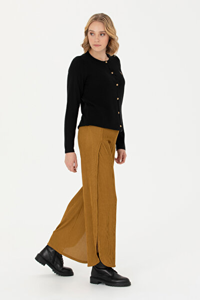 U.S. Polo Assn. Women's Black Basic Knitwear Cardigan 50269008 -Vr046