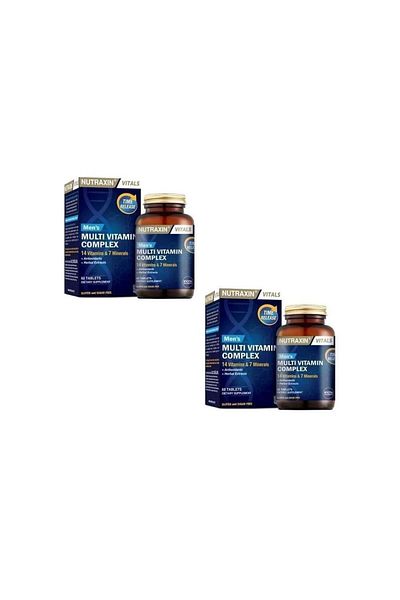 Nutraxin Multivitamin and Mineral Complex for Men - Pack of 2