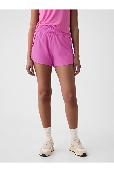 GAP Kadın Pembe GapFit High Rise Running Şort