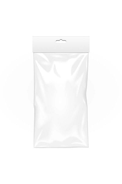 Nisma 500 Pieces OPP Bags 8x25 with Strap and Tape