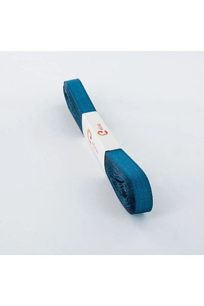 ELİSA Κορδέλα Grosgrain 1 cm Petrol Blue Χρώμα