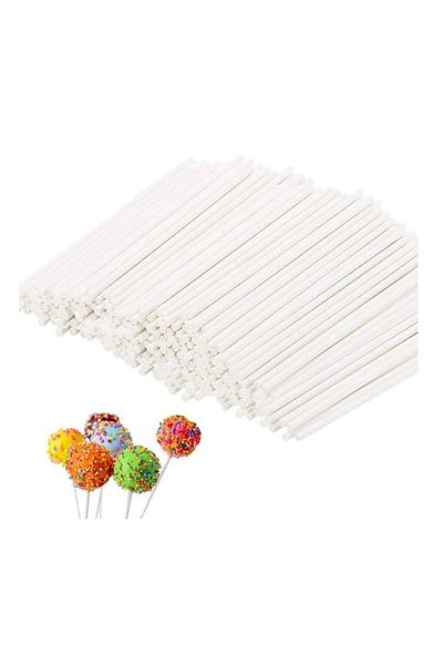 Tinky Winky Lollipop Stick CakePop Cake Stick Party Stick Plastic Stick 100 Pieces