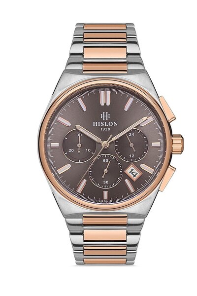 Hislon ساعة يد رجالية MS136T-05SR