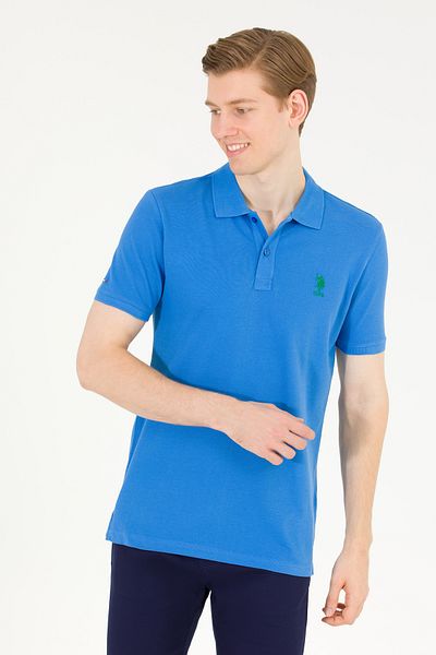 U.S. Polo Assn. Ανδρικό μπλουζάκι Saks Basic Polo Neck 50263238-VR045