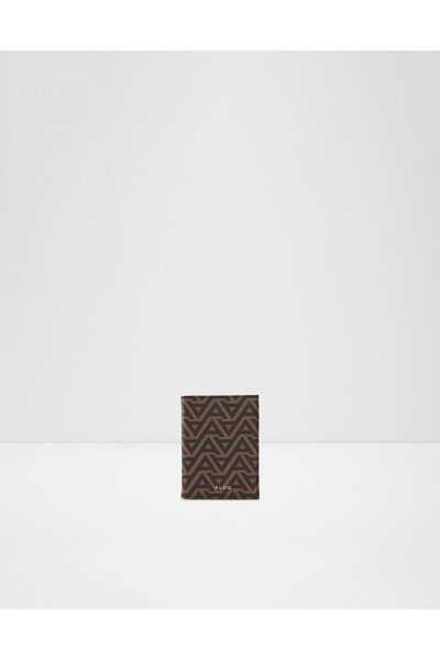 Aldo Women's Brown Multi Pocket Interior Passport Holder