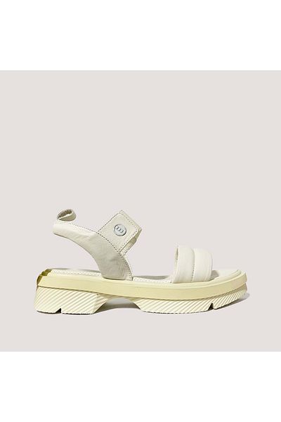 Mammamia 1020 Women's Leather Sandals - White - 37