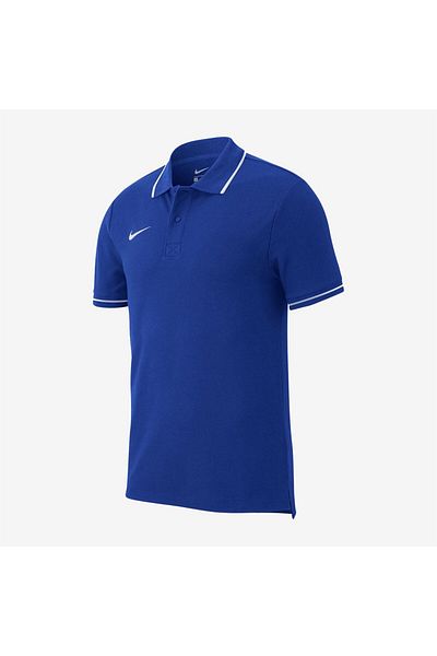 Nike Men's Polo Neck T-Shirt - m Polo Tm Club19 Ss