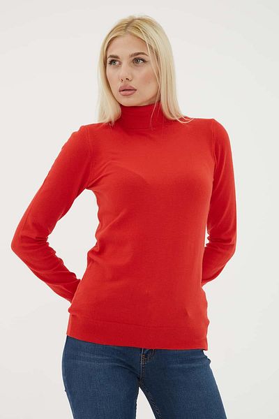 Fashion Friends Loafer Collar Sweater Red