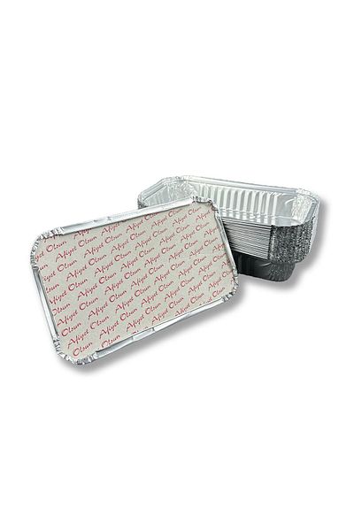 Home 750Gr 300 Pieces Aluminum Lids Dish and Salad Bowl