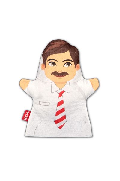 Tox Felt Dad Family Members Hand Puppet T340, Educational Toy