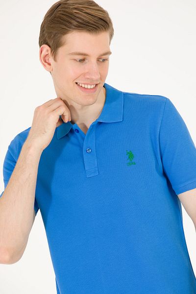 U.S. Polo Assn. Ανδρικό μπλουζάκι Saks Basic Polo Neck 50263238-VR045