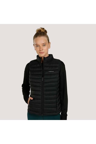 lumberjack Basic Vest Kadın Şişme Yelek Xs Siyah