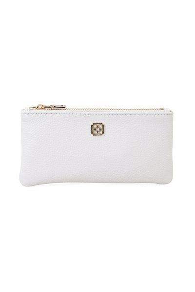 Desa Lolae White Women's Leather Wallet