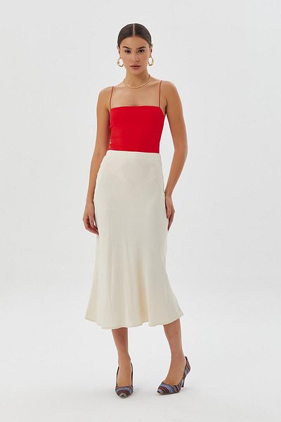 Nish&Chic Thin Strap Snap Blouse