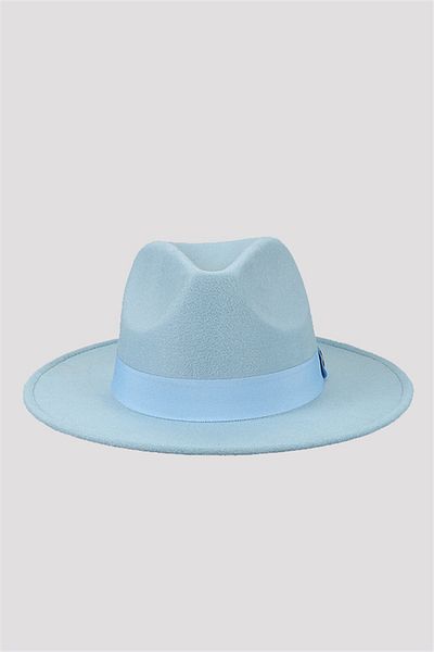 Külah Baby Blue Fedora Hat