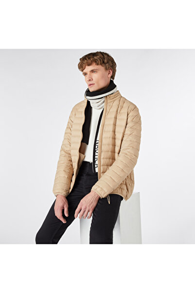 Nautica Erkek Bej Standart Fit Mont