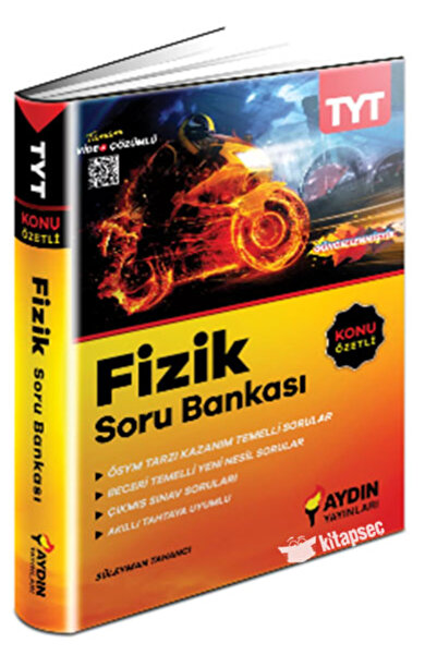 Aydın Yayınları TYT Fizik Konu Özetli Soru Bankası