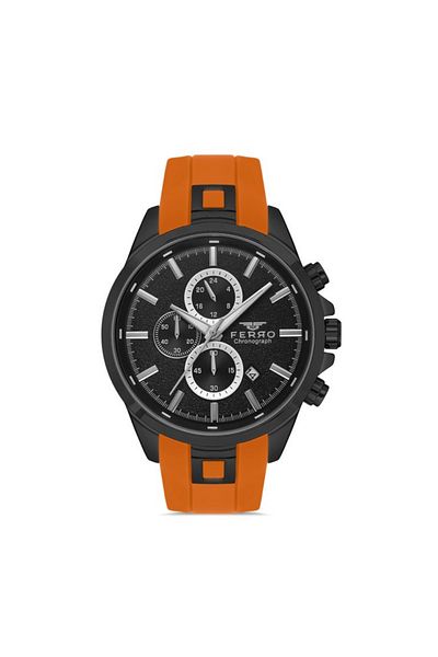 FERRO Men's Wristwatch - Fer31380D-Zl Silicone Cord