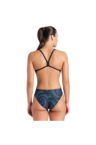 ARENA Costum de baie negru pentru femei Fireflow - Challenge Back 008598550