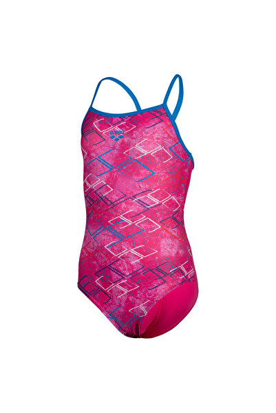 ARENA Daly Swimsuitalylight Drop Back Παιδικό ροζ μαγιό 003294980