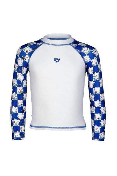 ARENA Tricou alb cu protecție solară pentru copii Friends Uv 003589810