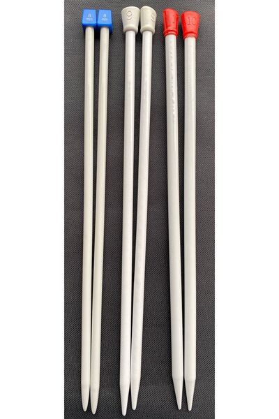 Deevine Craft Σετ βελόνες πλεξίματος για νοικοκυρές, Νούμερο 8-9-10, Χοντρό π...