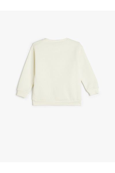 Koton Ecru Color Sweatshirt for Baby Boy